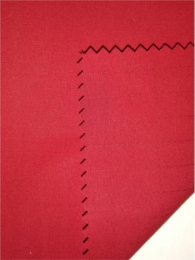 XX-XNXG  98%Cotton 2% antistatic Flame Retardant Twill  Specification：32*32/133*70 阻燃布 側面照